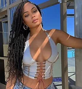 18 Inch Faux Locs With Curly End - Soft Locs Crochet Hair