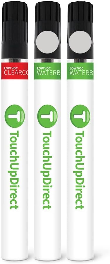 TouchUpDirect KAB Super Silver Tricoat Car Touch Up Paint Kit