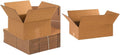 BOX USA Shipping Boxes Flat 12in x 12in x 6in & Partners 18x12x6