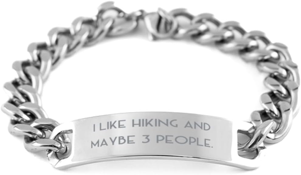 Cuban Chain Bracelet: Perfect Hiking Gift