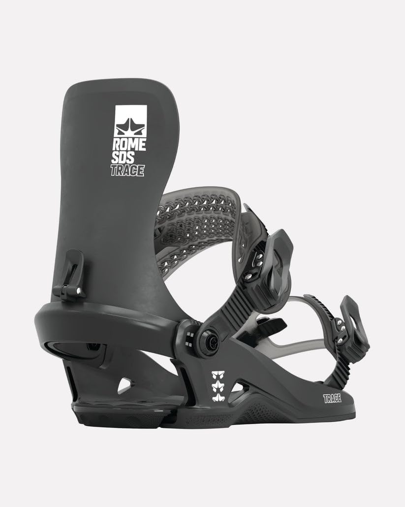 Rome Snowboards Mens Trace Bindings: Ultimate Heelwrap Comfort