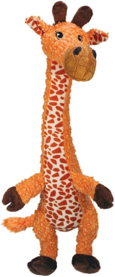 KONG Shakers Luvs Giraffe Small Dog Toy - Squeaky Fun!
