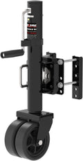 2000 lbs Upgraded Boat Trailer Jack, 10ft Lift - Durable Bolt-On
