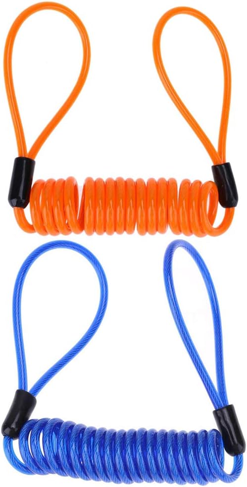 YOFUNTLE Disc Lock Reminder Cable Set - Anti-Theft Security