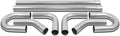 3 in Mild Steel Exhaust Tubing Kit 8Pcs - DIY Custom Mandrel Bends