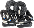 XLR/Mic Cable Kit Two 50 ft Two 15 ft Four 25 ft - Stage Ready
