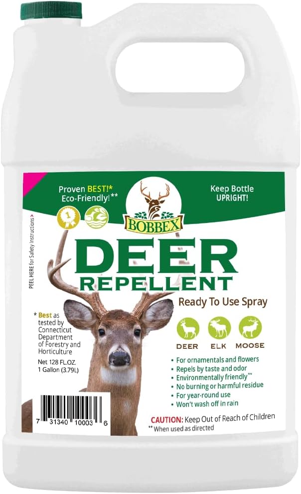 Bobbex Deer Repellent Ready-to-Use Deterrent for Gardens