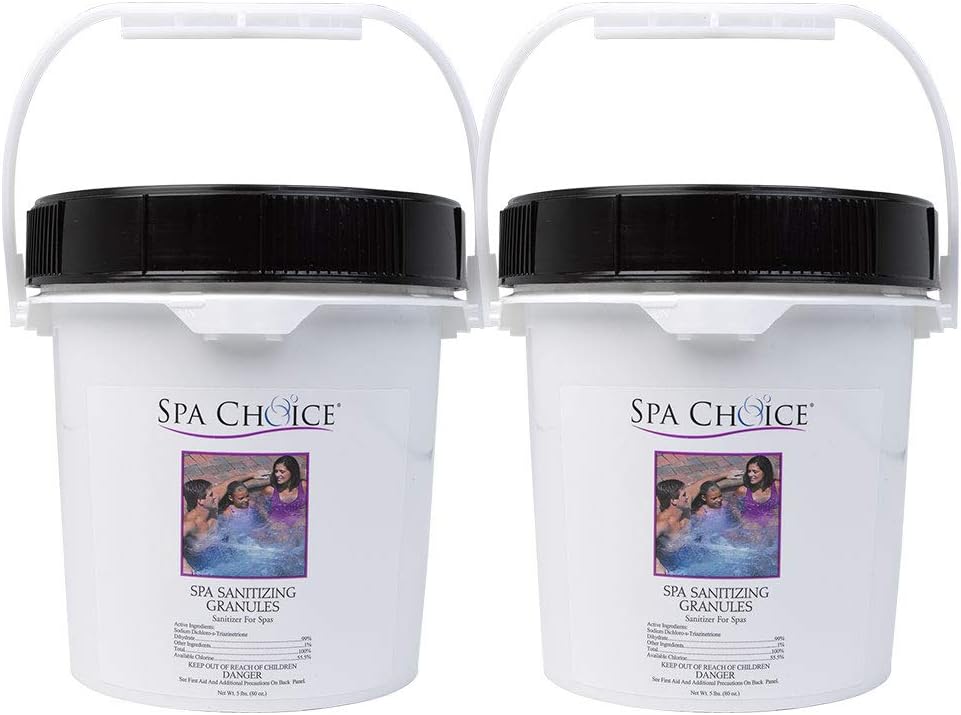 SpaChoice Premium Spa Sanitizing Granules for Hot Tubs 5-Pound