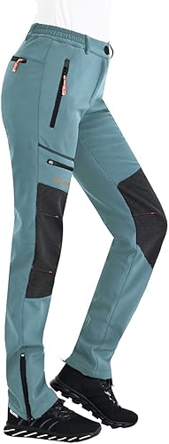 Postropaky Womens Outdoor Snow Ski Pants for Hiking and Snowboarding
