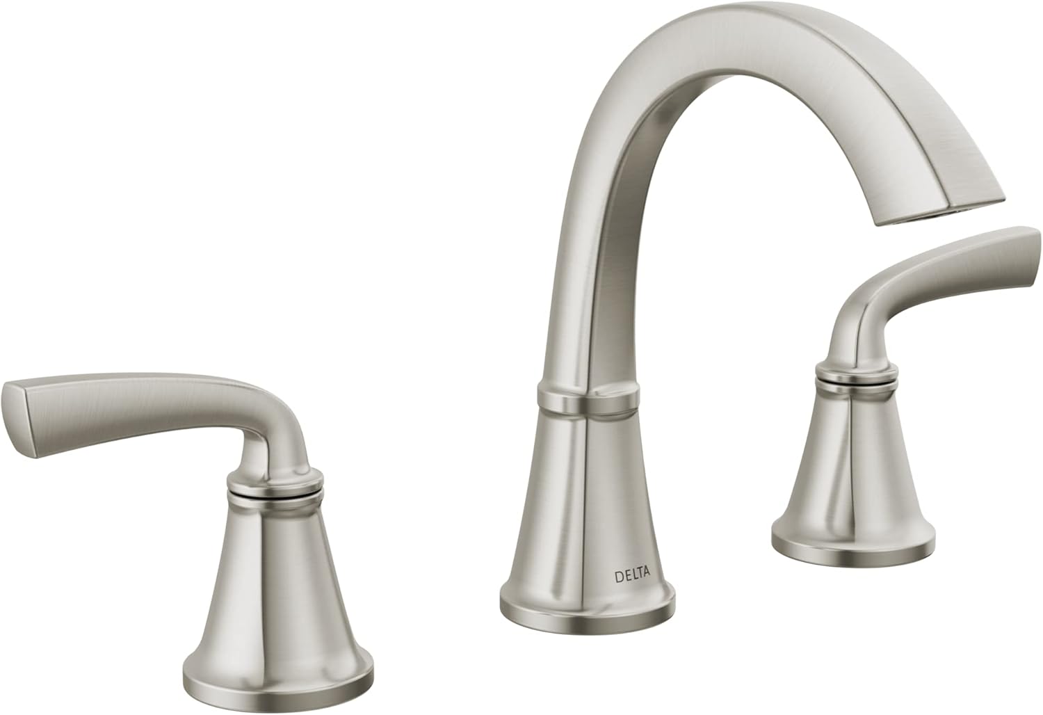 Delta Geist Brushed Nickel Bathroom Faucet for Easy Installation