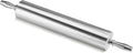 Extra Heavy Duty Restaurant Aluminum Rolling Pin, 18in - Flour-Saving