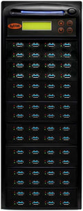 1 to 63 USB 3.0/3.1 Duplicator & Sanitizer - 6GB/Min Standalone Copier