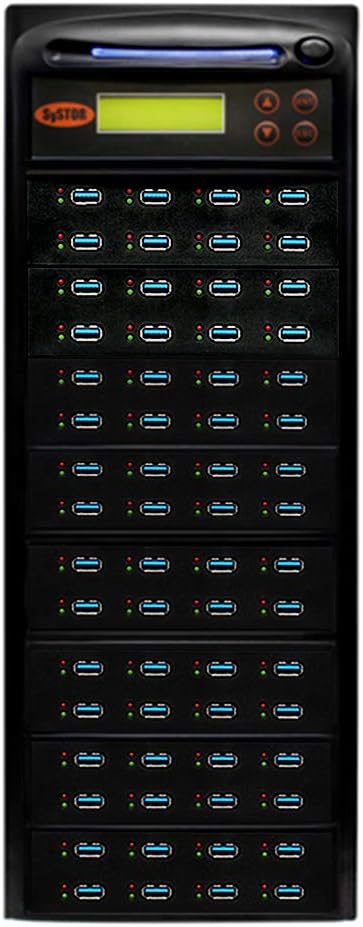 1 to 63 USB 3.0 Duplicator & Sanitizer for Fast Copying