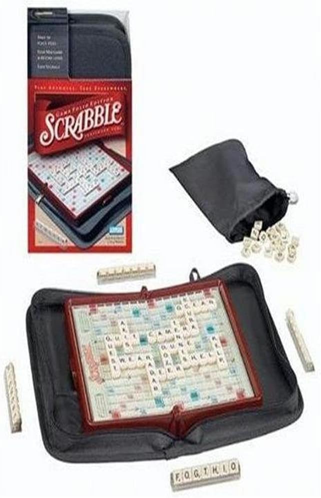 Portable Fun: Hasbro Scrabble Game Folio