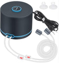 Dual Outlet Aquarium Air Pump for 20-600 Gallons Fish Tanks