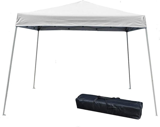 Impact Canopy 10x10 Slant Leg White Canopy