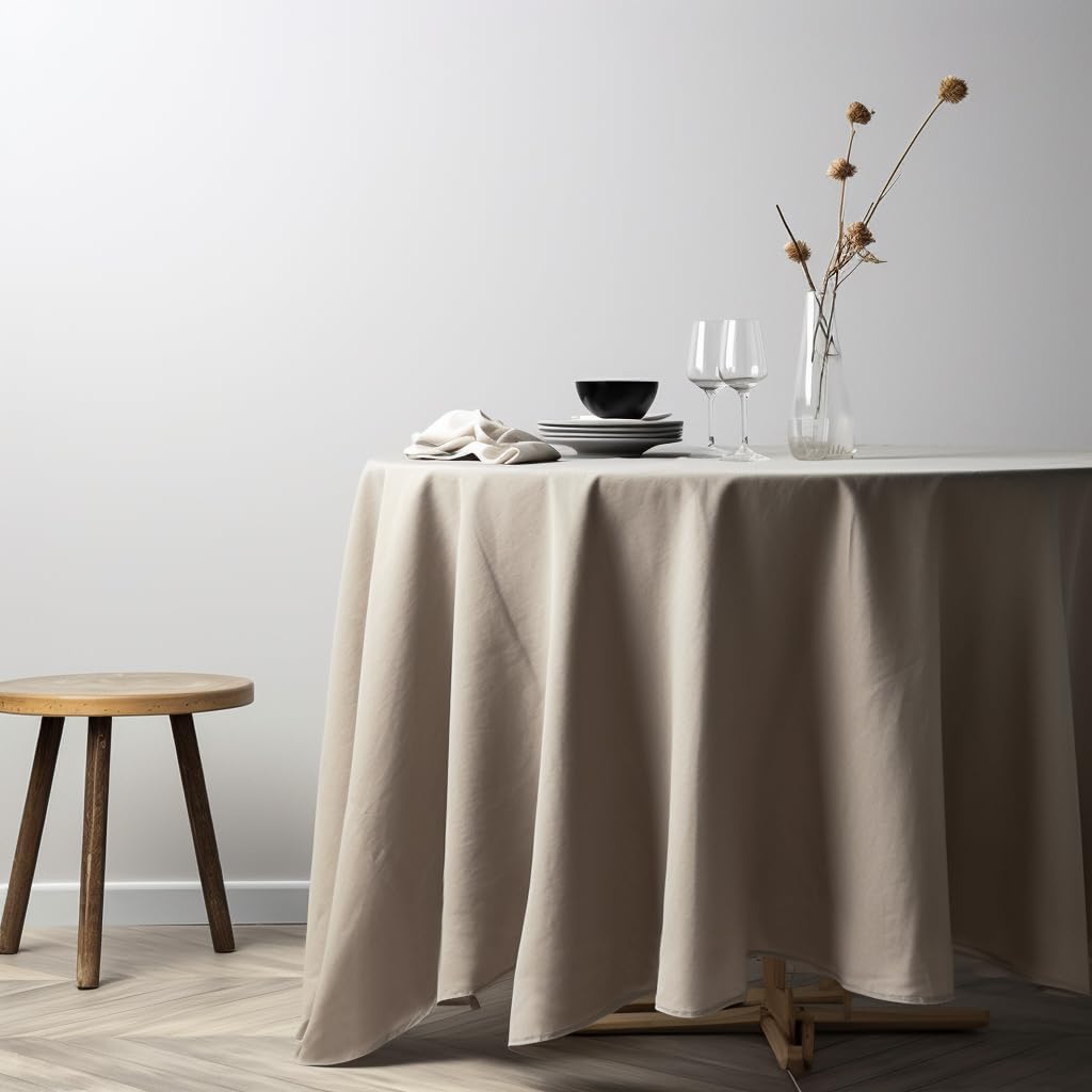 EVERLY 70Inch Round Tablecloths for Elegant Events and Decor
