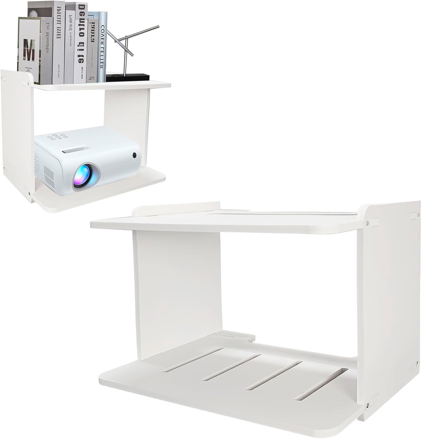 Spacious & Sturdy Projector Shelf - 2-Be-Best
