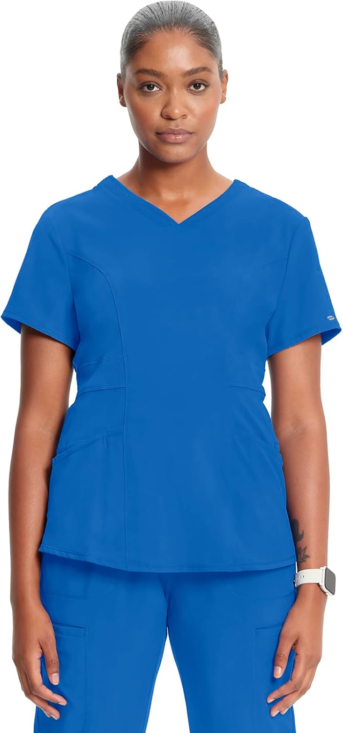 Infinity Cherokee V-Neck Women's Nurse Scrub Top for Comfort