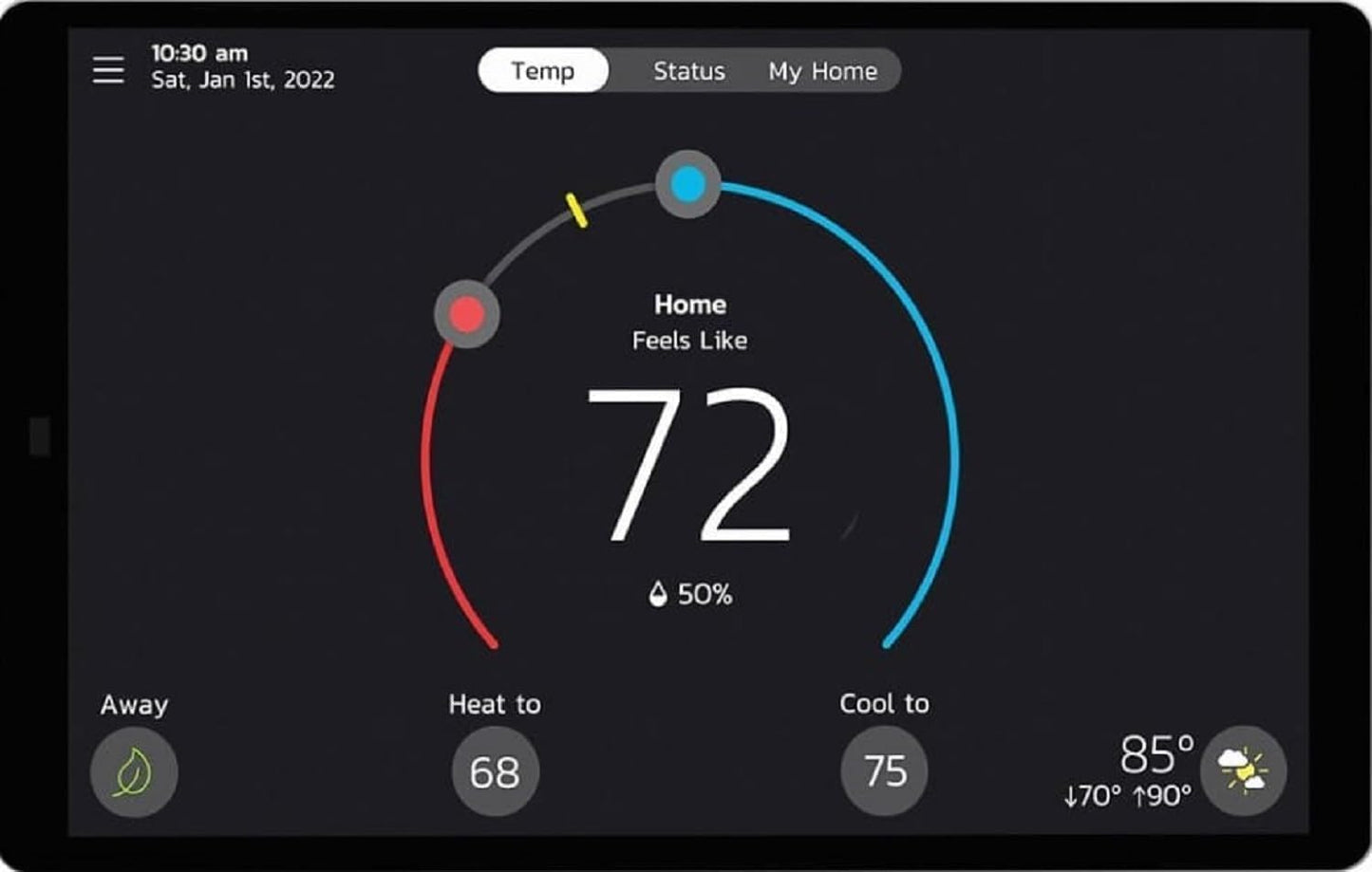 Lennox S40 Smart Thermostat - Effortless Efficiency