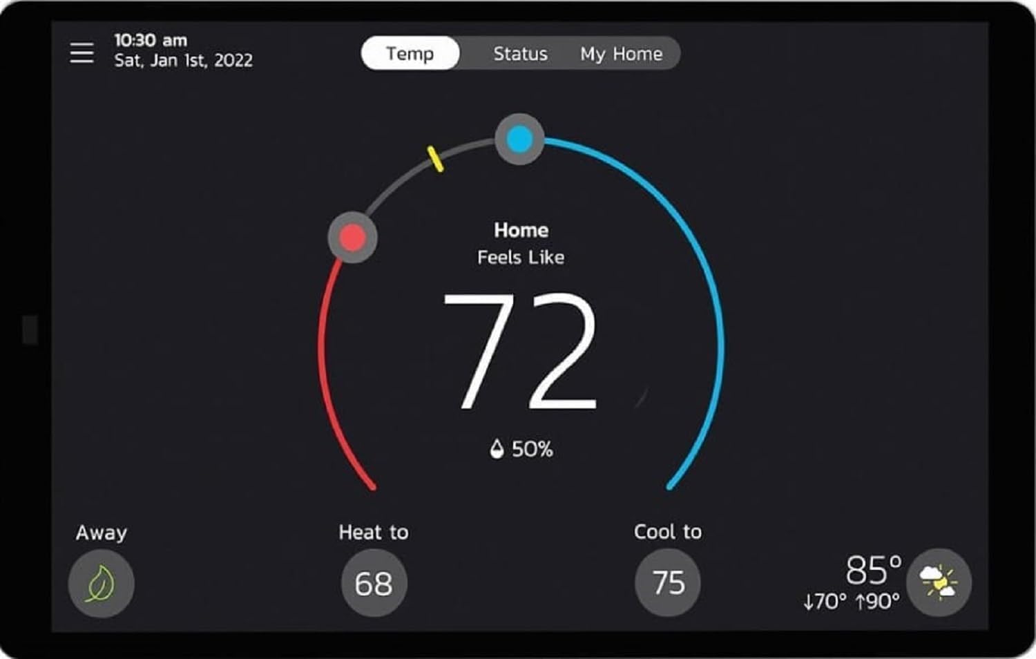 Lennox S40 Smart Thermostat - Effortless Efficiency