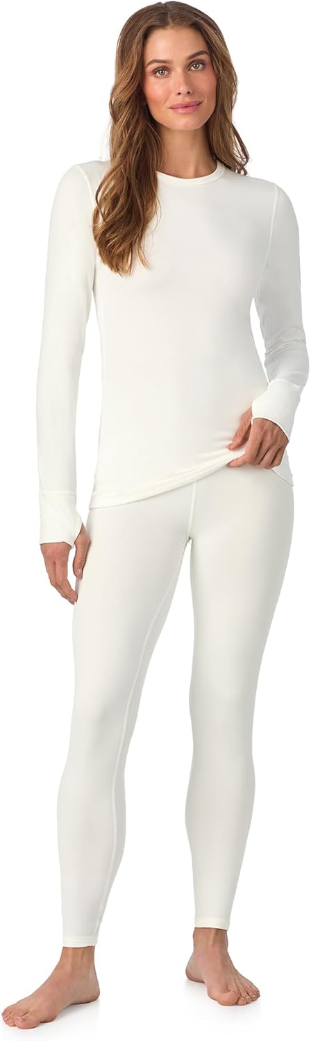 Cuddl Duds Womens Fleece Lined Thermal Base Layer Set Review
