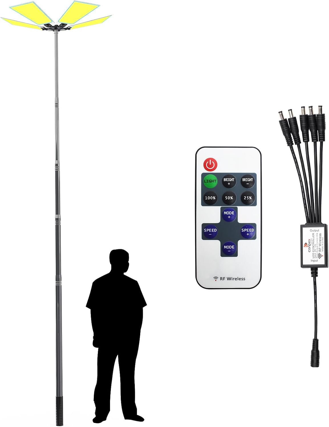 CONPEX Altra LED Telescoping Camping Lights for Outdoor Use