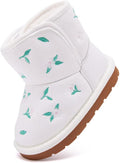 Infant Toddler Snow Boots with Faux Fur Lining - Warm Winter Baby