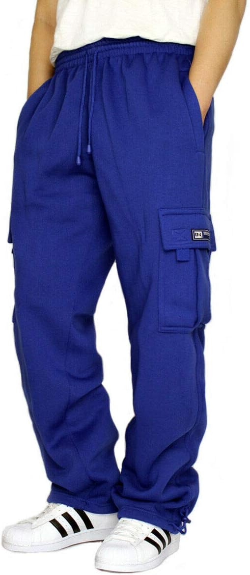 DREAM USA Men's Heavyweight Fleece Cargo Sweatpants Review