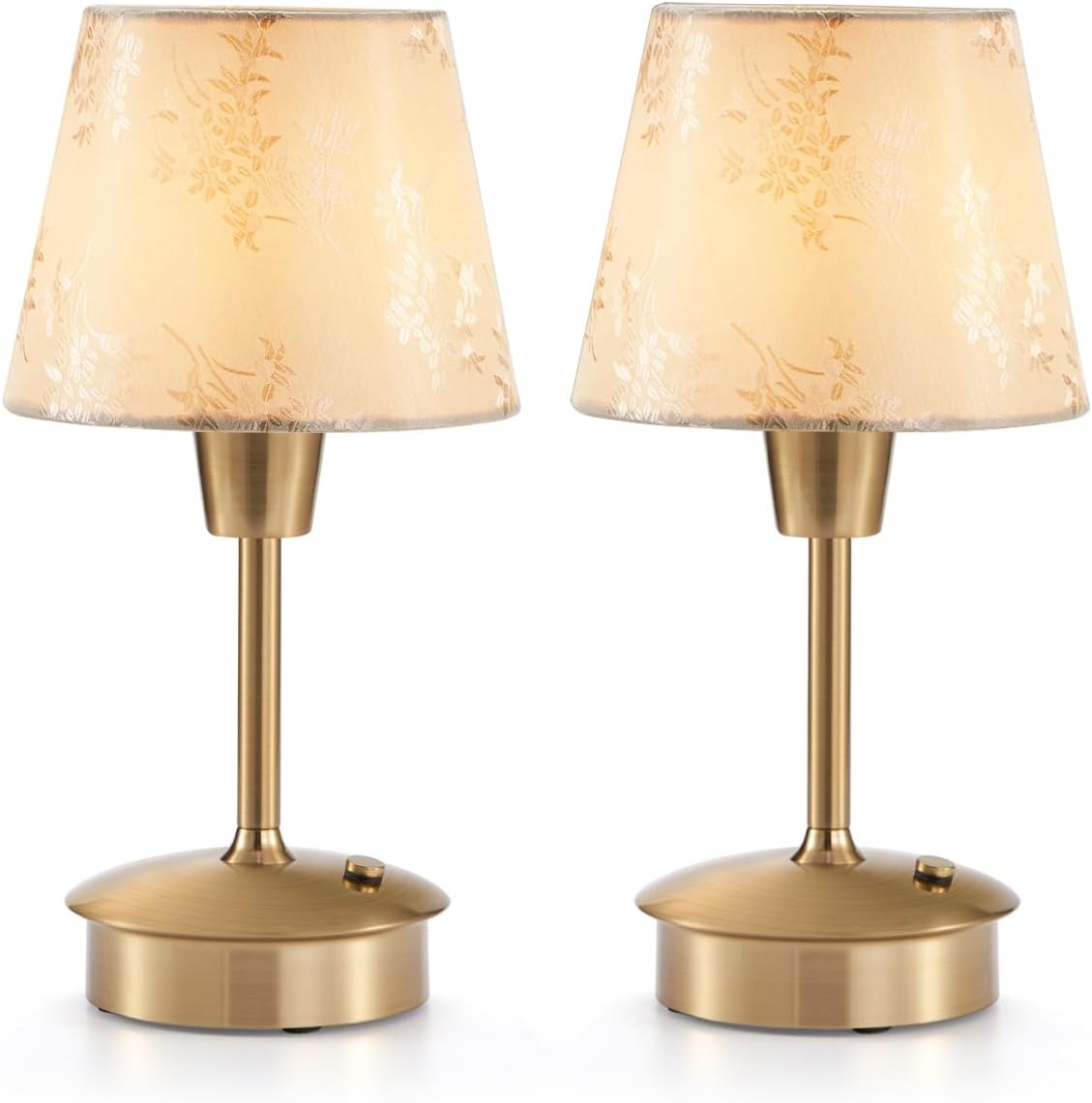 Portable Cordless Table Lamp Set for Elegant Indoor and Outdoor Use