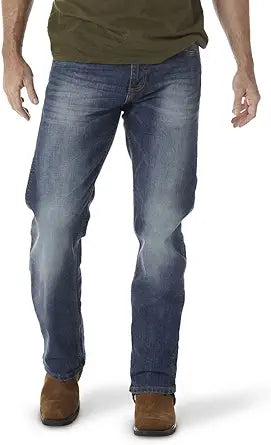 Wrangler Mens Retro Slim Fit Straight Leg Jean for Style Lovers