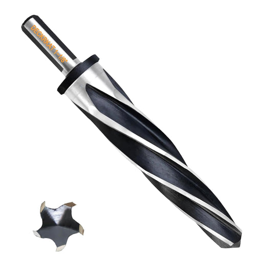 1-1/8in Reamer Drill Bit for Metal by DECKRKAT for Precision