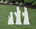 All-Weather Three Kings Wisemen Medium Nativity Add-On - Durable Yard