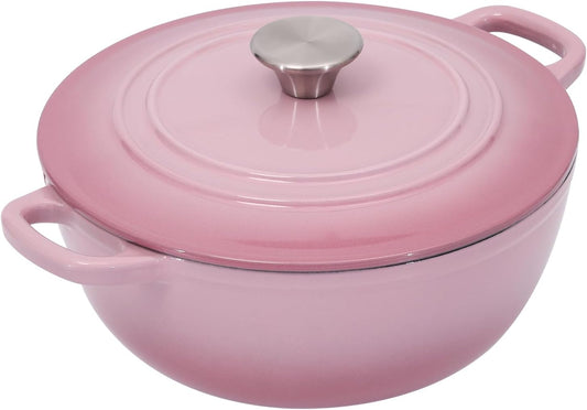4.8 qt Cast Iron Dutch Oven for Bread Baking with Lid