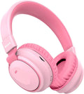 Kids Headphones Bluetooth 5.3 Wireless Over-Ear Headset - Kid-Safe