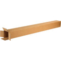 BOX USA 4x4x48 Tall Corrugated Boxes Pack of 25 - Strong Moving Tubes
