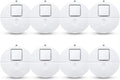Vibration Window Alarm 8-Pack - Ultra-Thin 120dB Protection