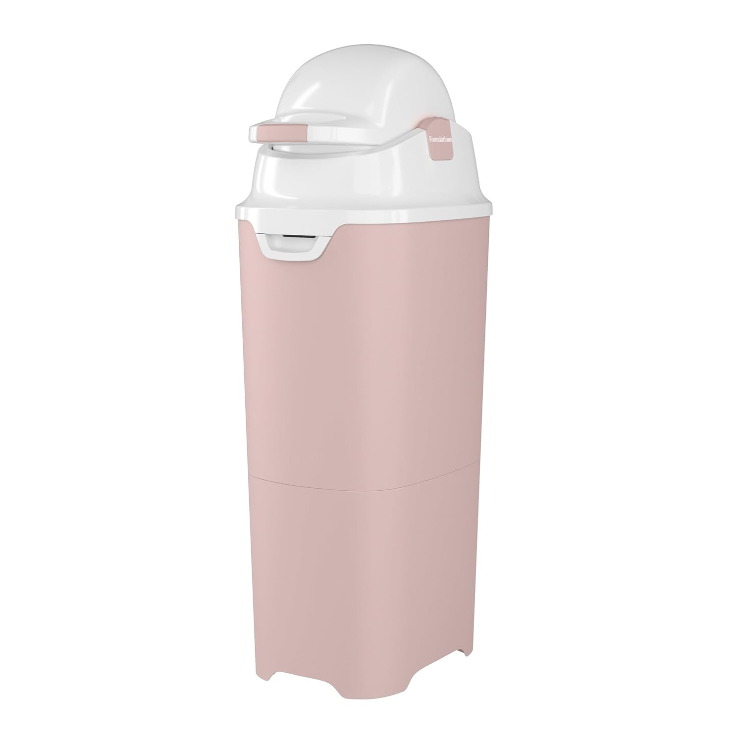 Foundations Tall Diaper Pail with Airtight Lid for Odor Control