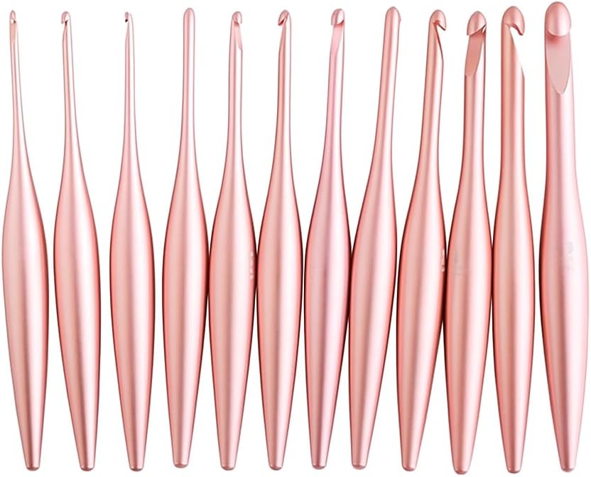 Furls Crochet Hook Blush Streamline Ergonomic 7in H - 5.00MM