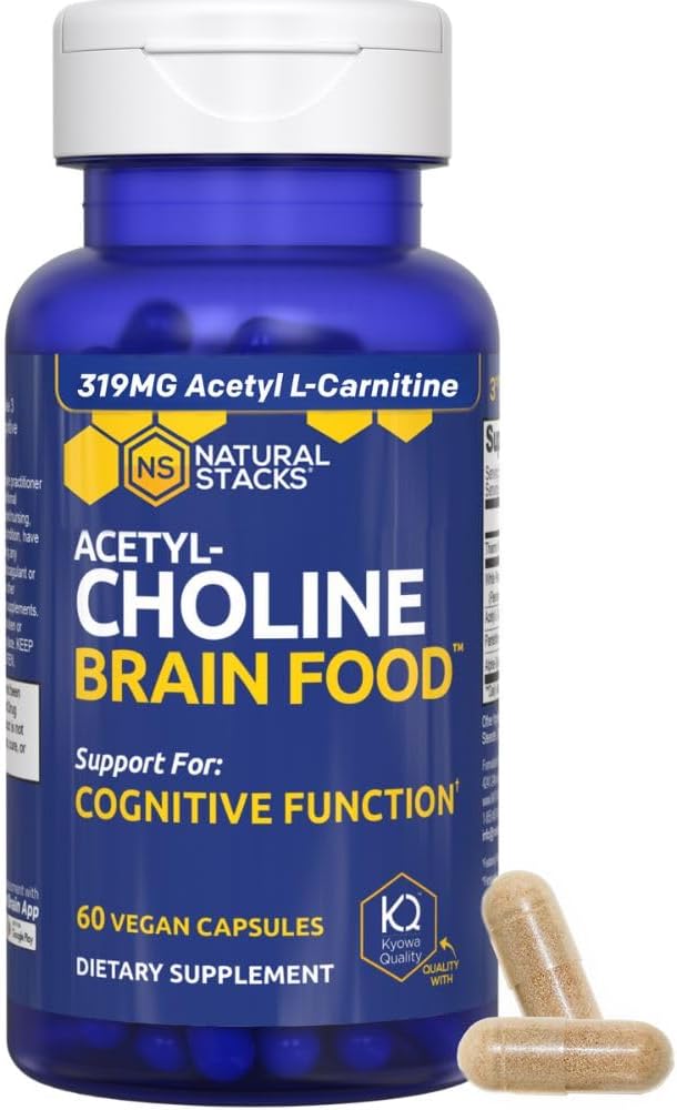 Acetylcholine Brain Food - Neurotransmitter Support for Focus