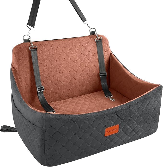 Dog Car Seat for Medium & Large Dogs with Memory Foam Cushion