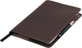A5 Leather Journal Cover Refillable Notebook Cover - Durable Rustic