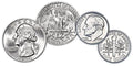 Mixed Pre-1965 US Silver Coins - $1.00 Face Value Individual