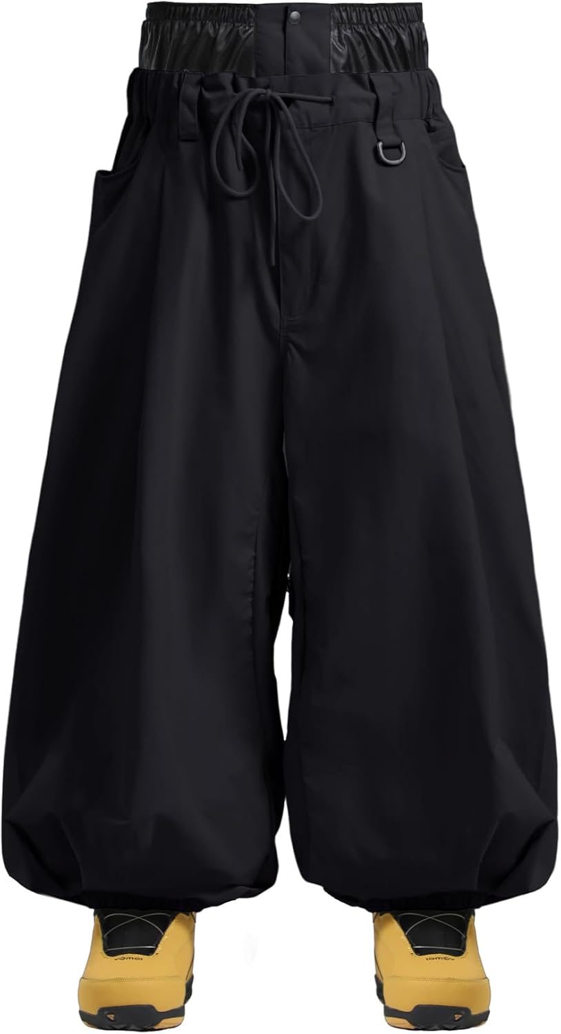 GSOU SNOW Loose Fit Snow Pants - Waterproof & Insulated