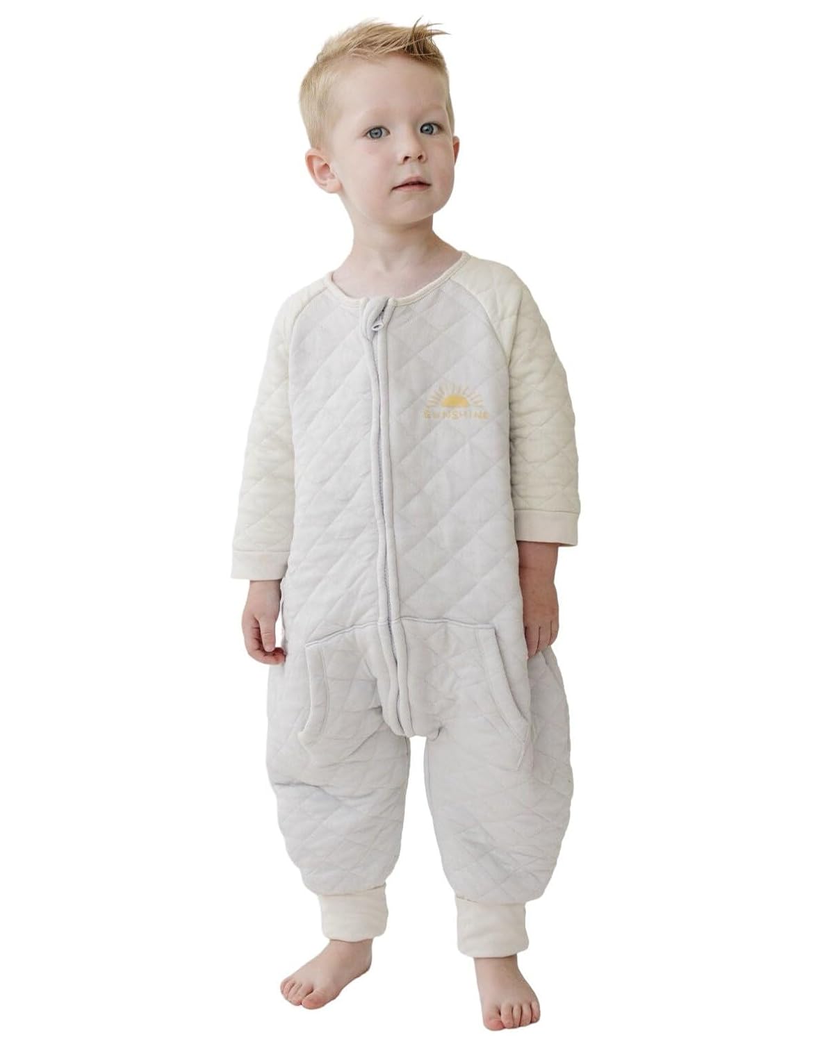 Tealbee Dreamsie Toddler Sleep Sack with Long Sleeves and Footies