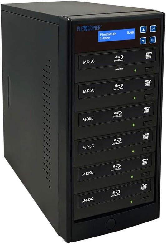 1 to 5 Blu-ray BD Duplicator Copier Tower with Copy Protection