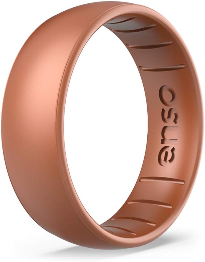 Enso Rings Classic Elements Silicone Ring - Comfortable & Safe