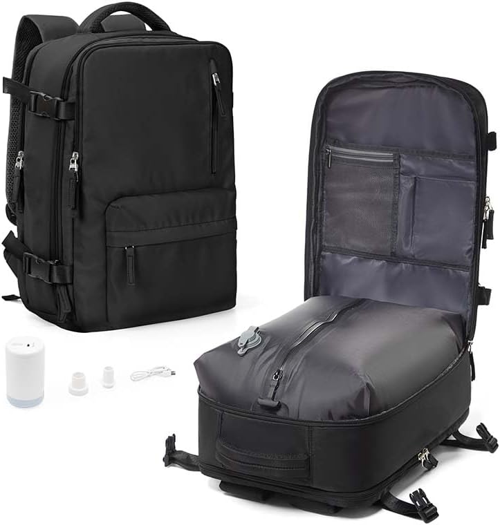 WONHOX Large Travel Backpack for Business and Adventure Use