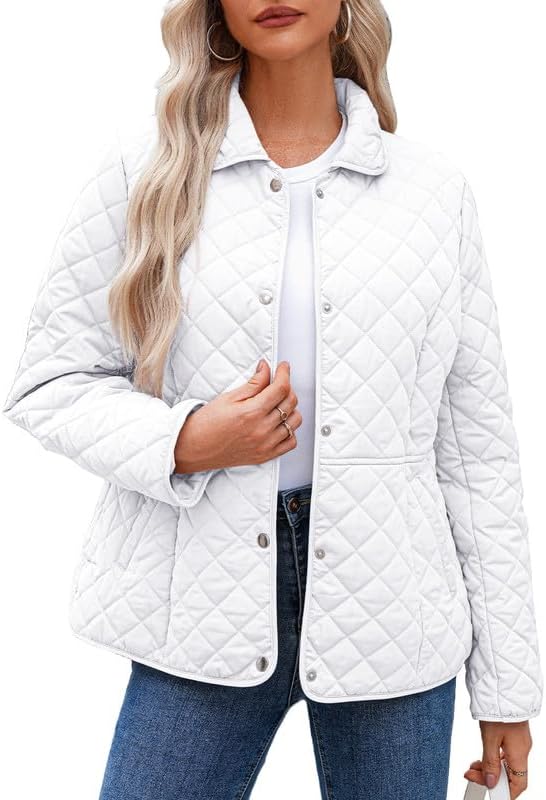 Dokotoo Women's Quilted Jackets for Cozy Winter Style