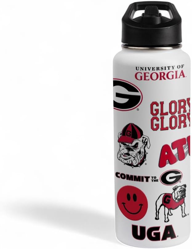 34oz Team Spirit Water Bottle for NCAA Fans and Students
